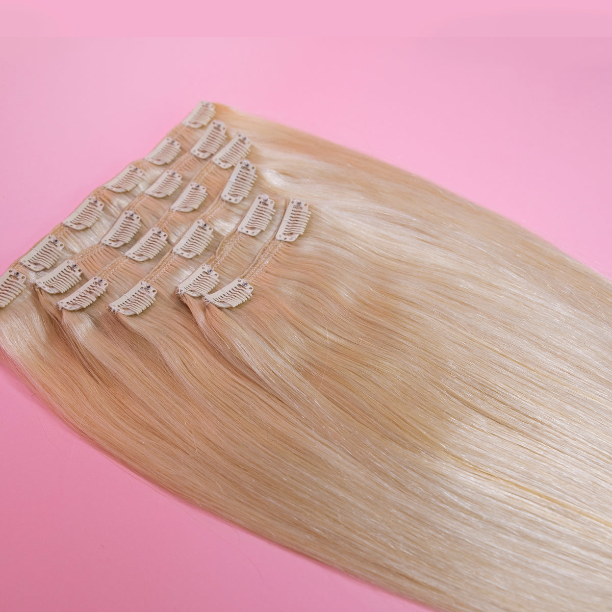 Lux Clip-in Hair Extensions Extra Volume luxury Clip in Remy Human Hair Extensions Thick  main image 3